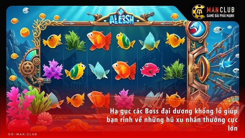 Hệ sinh thái và boss đại dương phong phú